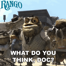 What Do You Think Doc Rango GIF - What Do You Think Doc Rango What Are Your Thoughts GIFs