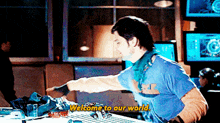 Primeval Connor Temple GIF - Primeval Connor Temple Welcome To Our World GIFs