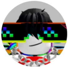 a picture of a person wearing sunglasses and chains