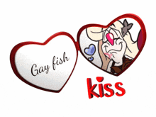 Gay Fish Kiss GIF - Gay Fish Kiss Poundtoundhound GIFs