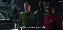 Looks Like We Have A New Ally Captain Christopher Pike GIF