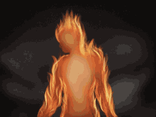 Flame Person GIF