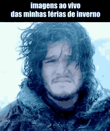 Jon Snow / Game Of Thrones / Férias De Inverno / Frio / Gelo GIF - Jon Snow Game Of Thrones Winter Break GIFs