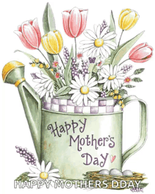 happy mothers day mothers day flowers butterfly greetings