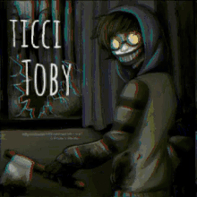Ticci Toby Horror GIF - Ticci Toby Horror Creepypasta GIFs