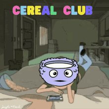 Cereal Club Fruity Pebbles GIF