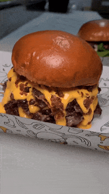 Cheese Burger Bacon GIF