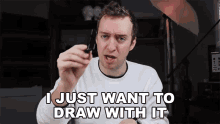I Just Want To Draw With It Peter Draws GIF - I Just Want To Draw With It Peter Draws I Want To Draw GIFs