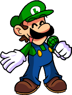 Luigi Up Pose Luigis Mansion3 Sticker - Luigi Up Pose Luigis Mansion3 Stickers