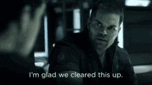 The Expanse Im Glad GIF - The Expanse Im Glad We Cleared This Up GIFs