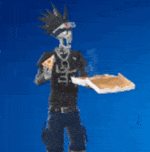 Bonejamin Fortnite GIF - Bonejamin Fortnite Pizza GIFs