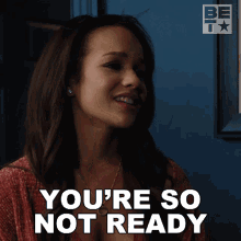 Youre So Not Ready Pamela GIF - Youre So Not Ready Pamela Bruh Show GIFs