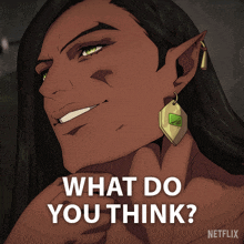 What Do You Think Olrox GIF - What Do You Think Olrox Zahn Mcclarnon GIFs
