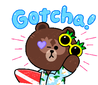 Gotcha Mocha Sticker - Gotcha Mocha Bear Stickers