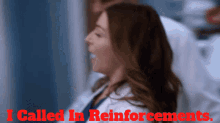 Greys Anatomy Amelia Shepherd GIF - Greys Anatomy Amelia Shepherd Reinforcements GIFs