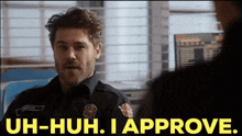 Station 19 Jack Gibson GIF - Station 19 Jack Gibson Uh Huh I Approve GIFs