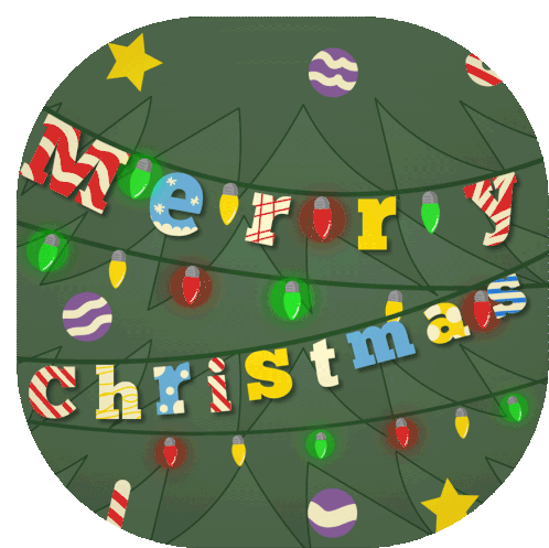 Christmas Merry Christmas Sticker - Christmas Merry Christmas Stickers