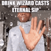 Drink Wizard Drink Factory Soldier GIF - Drink Wizard Drink Factory Soldier Drink Factory GIFs