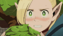Marcille Loves Cabbage Dungeon Meshi GIF - Marcille Loves Cabbage Dungeon Meshi Delicious In Dungeon GIFs