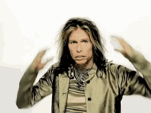 Freaking Out Steven Tyler GIF - Freaking Out Steven Tyler Aerosmith GIFs