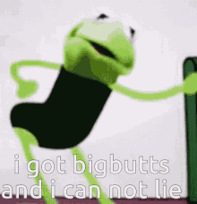 Kermit Muppet GIF - Kermit Muppet I Got Big Butts GIFs