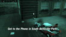 Gtagif Gta One Liners GIF - Gtagif Gta One Liners Get To The Phone In South Belleville Park GIFs