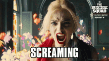 Harley Quinn Screaming GIF - Harley Quinn Screaming Suicide Squad GIFs