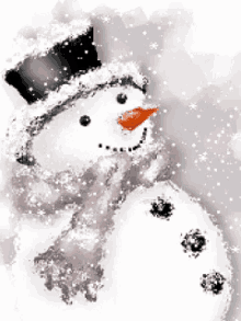 Snowman Christmas GIF - Snowman Christmas Snow GIFs