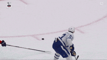 a hockey player with the number 67 on his shirt
