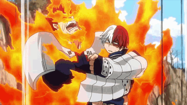 Endeavor Enji Todoroki GIF - Endeavor Enji Todoroki My Hero Academia -  Discover & Share GIFs