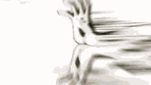 a black and white drawing of a person 's hands reaching out towards each other .