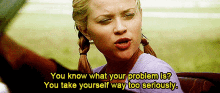 You Know What Your Problem GIF - You Know What Your Problem You Take Yourself Way Too Seriously GIFs