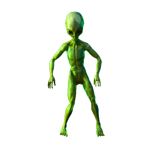 Alien Alien Dance Sticker - Alien Alien Dance Stickers