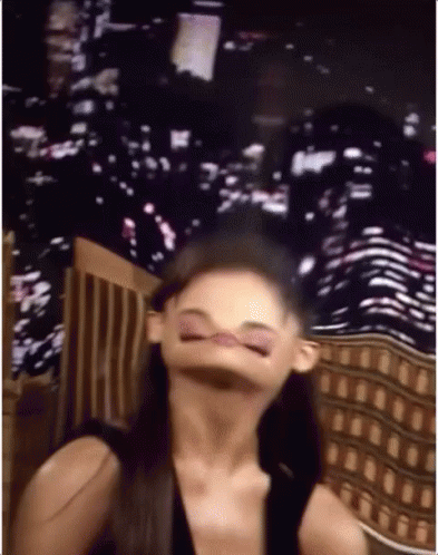 Ariana Grande Squint GIF - Ariana Grande Squint Distorted - Discover &  Share GIFs