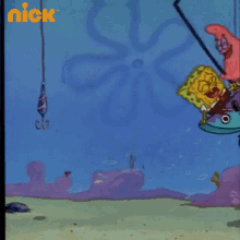 Swinging Spongebob GIF - Swinging Spongebob Patrick Star GIFs