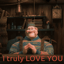 Frozen Love You GIF - Frozen Love You I Truly Love You GIFs