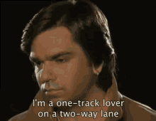 Matt Berry One Track Lover GIF - Matt Berry One Track Lover Two Way Lane GIFs