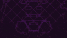a glowing circle on a purple background with a purple background