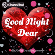 Good Night Dear Hearts GIF - Good Night Dear Hearts Good Evening GIFs