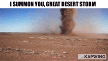 I Summon You Great Desert Storm Rashid GIF