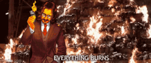 Everything Burns Looklabs GIF - Everything Burns Looklabs End Game GIFs