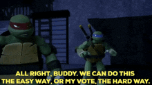 Tmnt Raphael GIF - Tmnt Raphael We Can Do This The Easy Way GIFs