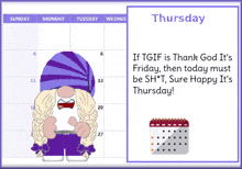 Gnome Thursday GIF - Gnome Thursday Days Of The Week GIFs