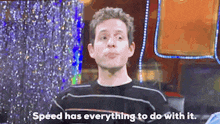 Speed Has Everything To Do With It Dennis GIF - Speed Has Everything To Do With It Dennis Always Sunny GIFs