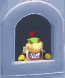 Bowser Jr Mario Party GIF - Bowser Jr Mario Party Snicker GIFs