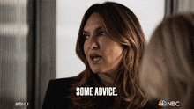 Some Advice Detective Olivia Benson GIF - Some Advice Detective Olivia Benson Mariska Hargitay GIFs