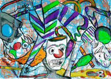 Clown Circus GIF - Clown Circus Streetartstyle GIFs