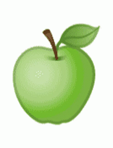 Apple Green Apple Sticker - Apple Green Apple Fruit - Discover & Share GIFs