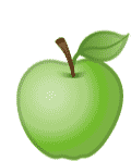 Apple Green Apple Sticker - Apple Green Apple Fruit Stickers