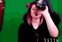 Lillyvinnily Drink GIF - Lillyvinnily Drink Lul GIFs